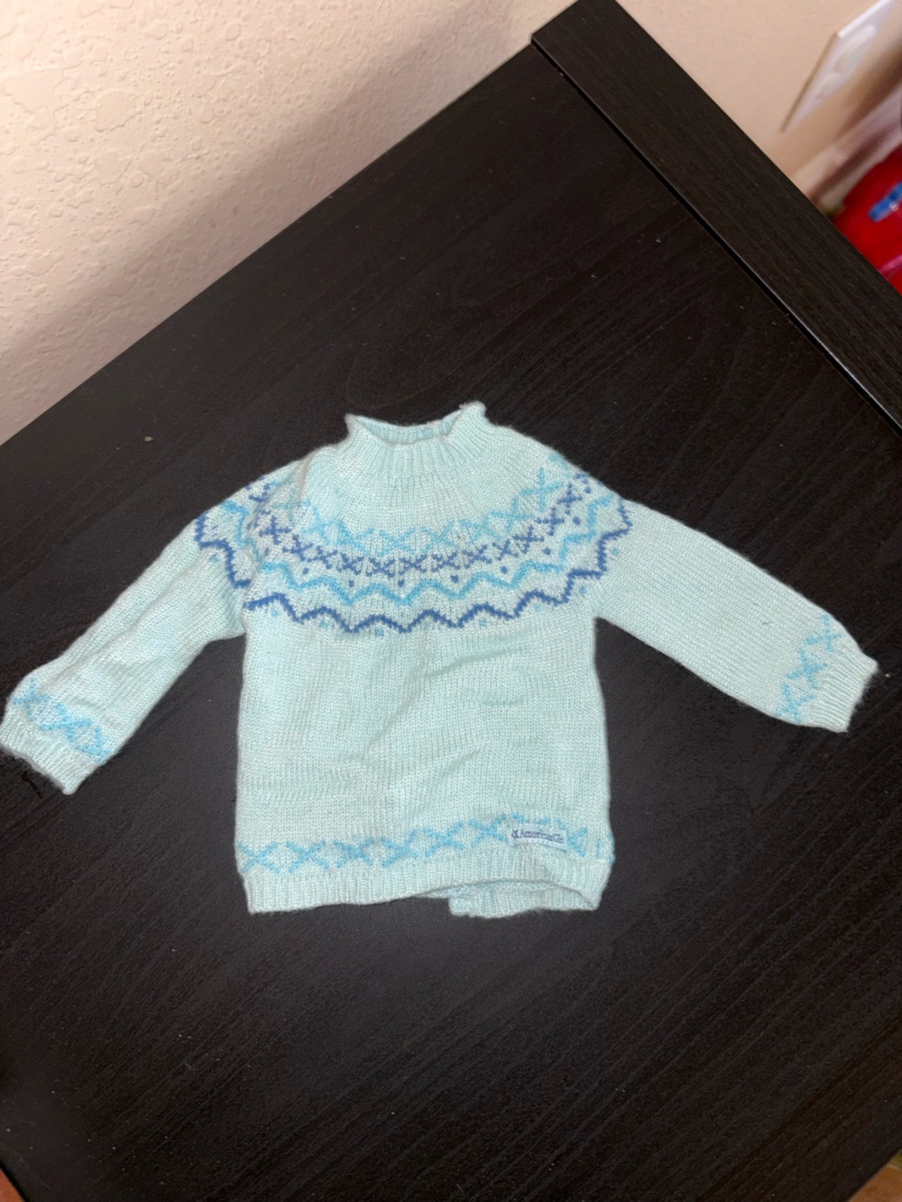 American Girl Doll Sweater and Grey Leggings